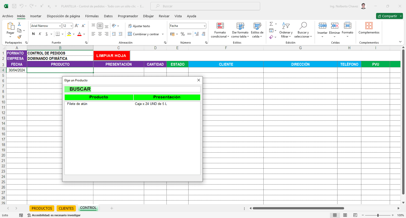 Control de pedidos - Todo con un solo clic - Imagen 6